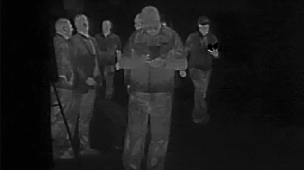 Video captured by the Holosun Thermal Fusion Sight.