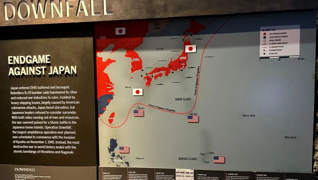 The island hopping campaign by the U.S. in World War II.