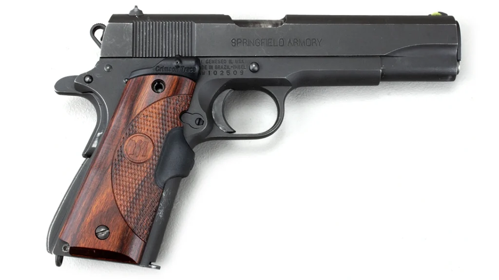 The author’s original Springfield 1911.