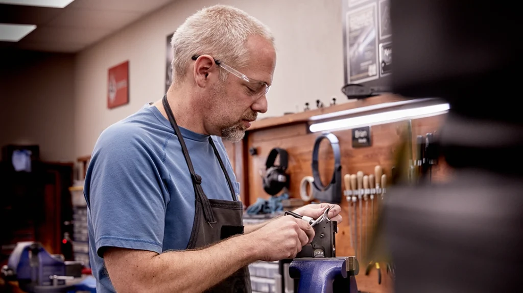 Nighthawk Custom Shop gunsmith William “Brian” Woody.