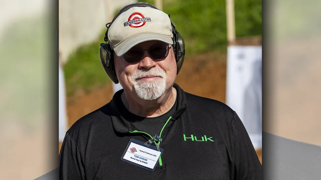 Tom Givens at Tac Con 2023.