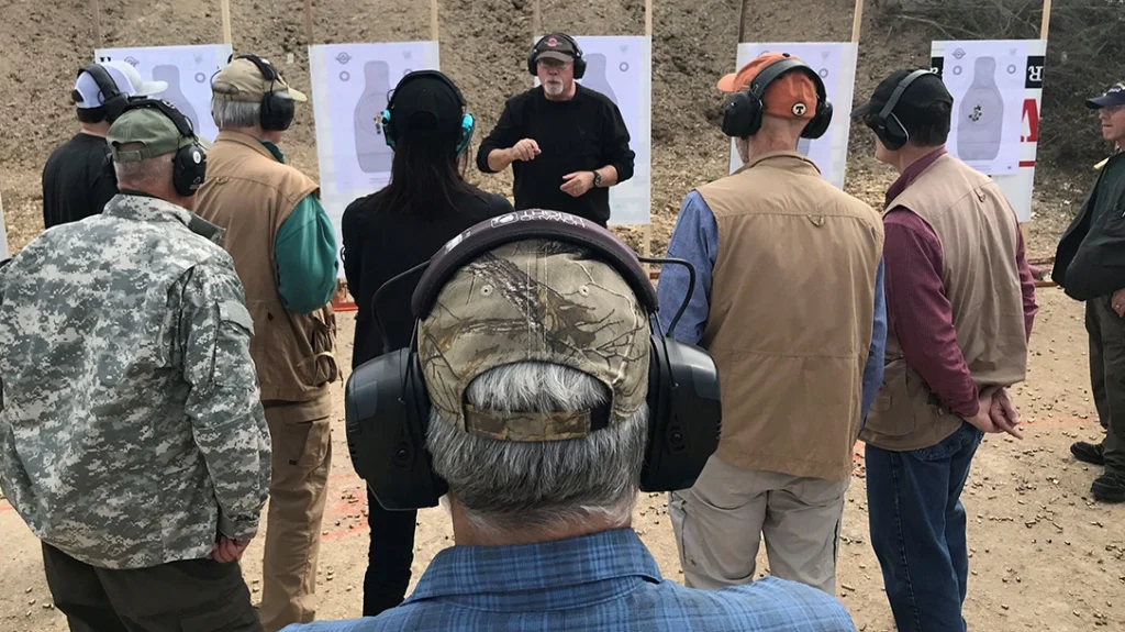 A concealed carry class.