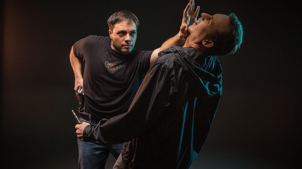 You may be forced to fight to get your gun out.