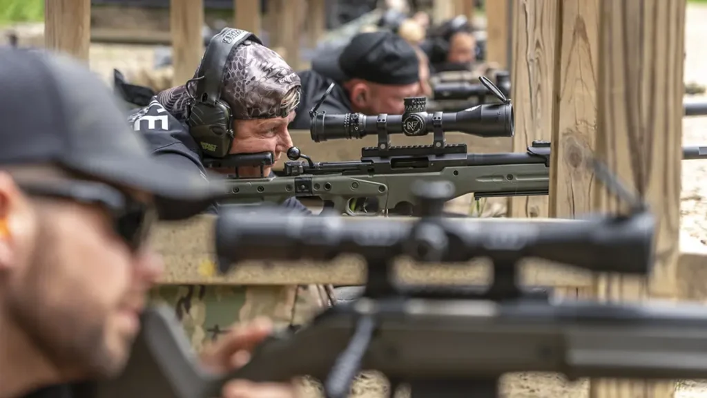 Training at the Grey Group Basic Sniper Course