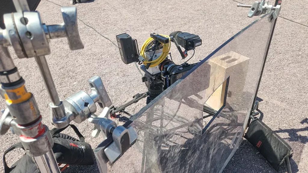 Safety precautions are paramount when filming Hollywood Weapons.