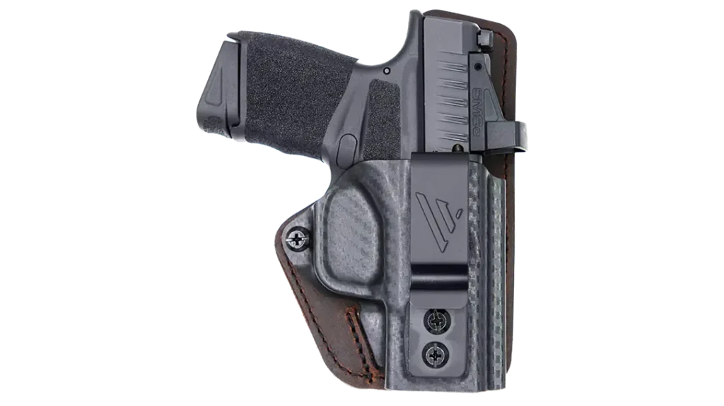 Leather and kydex holster from VersaCarry.