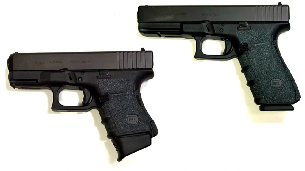 Glock 20/29 in 10mm.