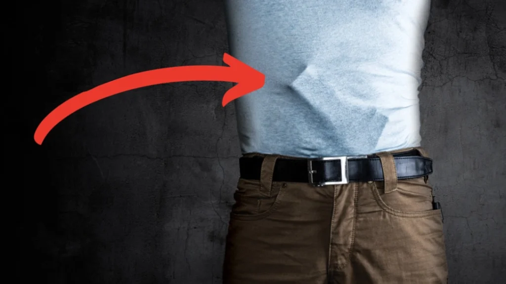 First Day of Concealed Carry: Check to see if you’re “printing,” meaning whether the outline of your firearm is visible through your clothes.