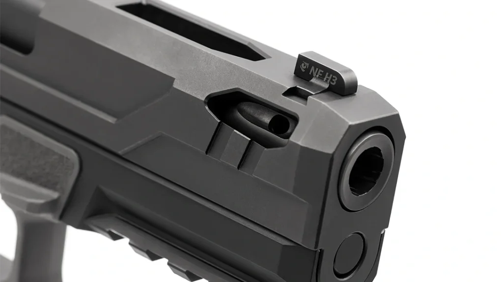 The ported barrel is a big plus for managing felt recoil and performs especially well with +P self-defense ammunition.