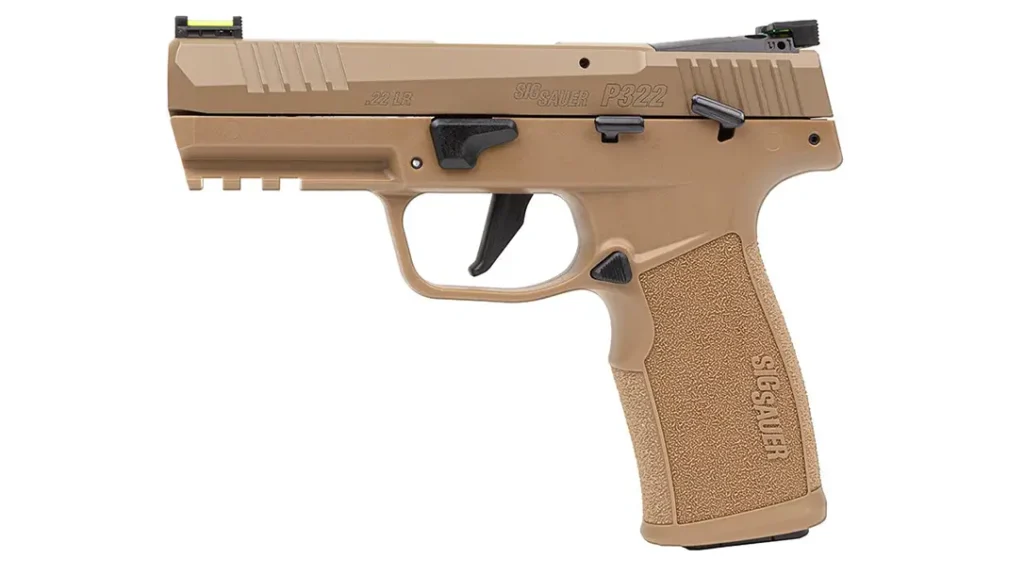 The coyote tan P320 Coyote TACPAC makes a quality trainer. 
