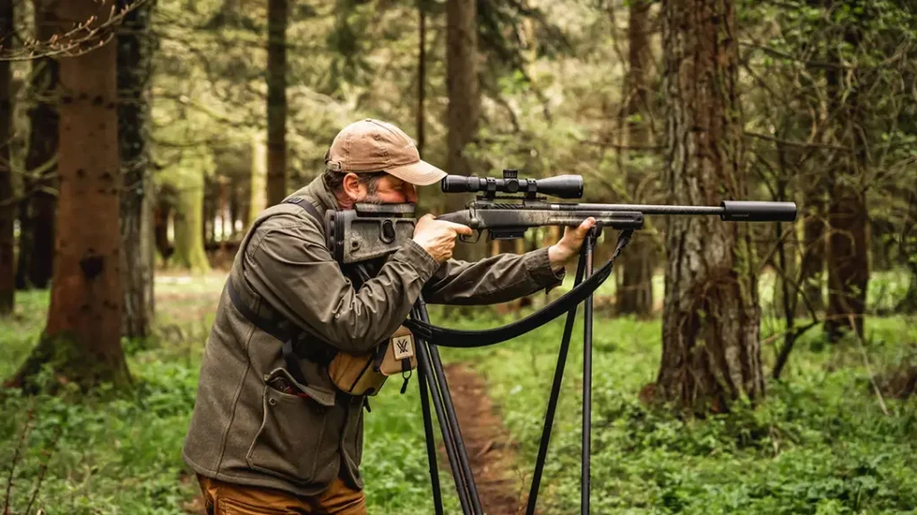 The The Savage 110 PPR is a lightweight hunter.