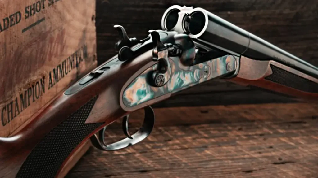 It comes with dual trigger and hammers.