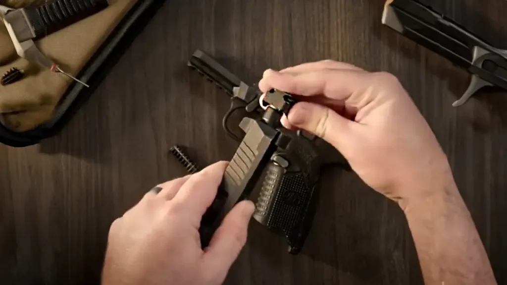 The New FN Compensator Kit is easy to install.