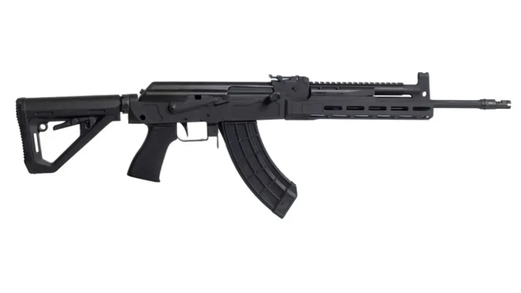 The Century Arms Sharps MB47 is built on a milled receiver. 