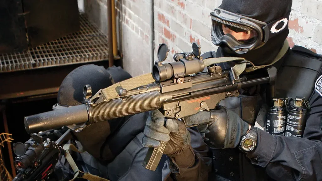 The Heckler and Koch MP5 has 100 versions.