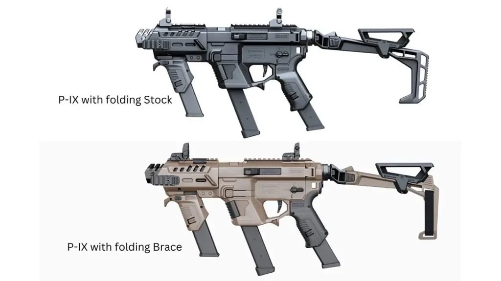 Recover Tactical PI-X folding braces for Glock.