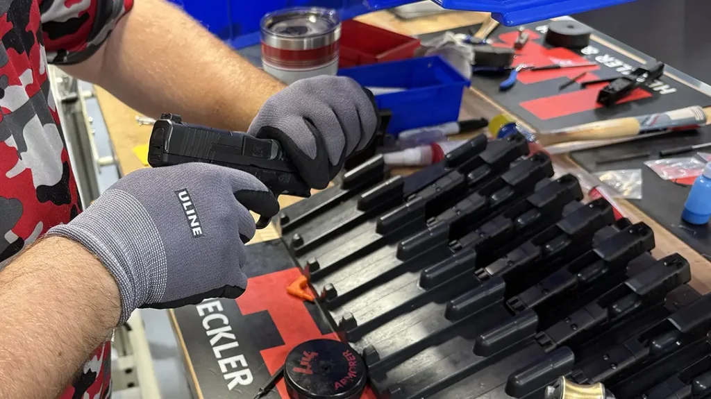 CC9 pistols coming off the line in Georgia.