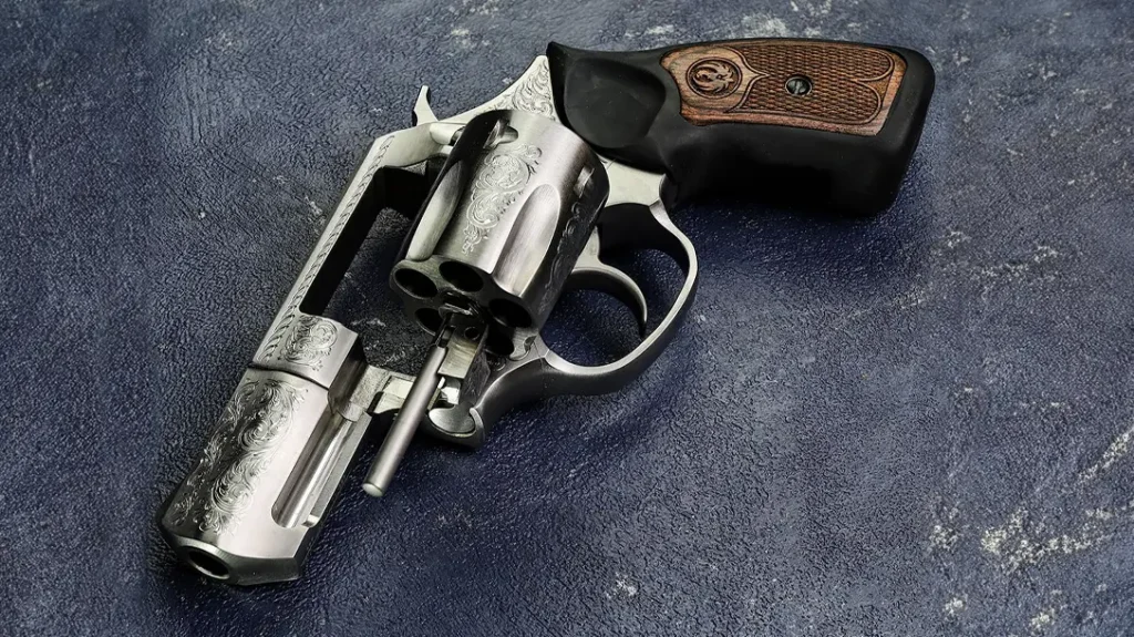 The gun is easy to carry.