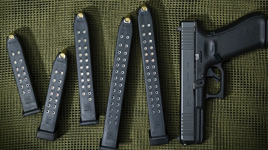 High-capacity mags can provide peace of mind for defensive purposes.