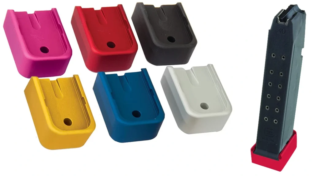 Aftermarket Glock magazines are also appealing for the range of customization options they offer.