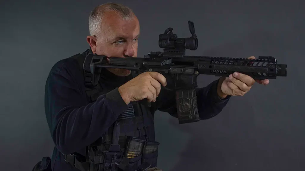 The rifle has a distinct feel when it runs dry.