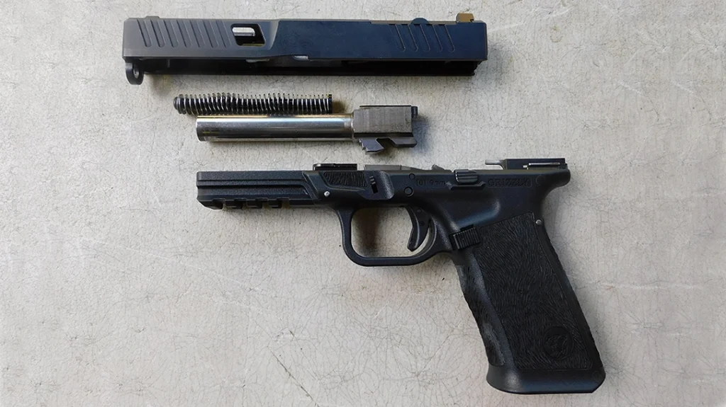 The pistol has improved controls throughout.