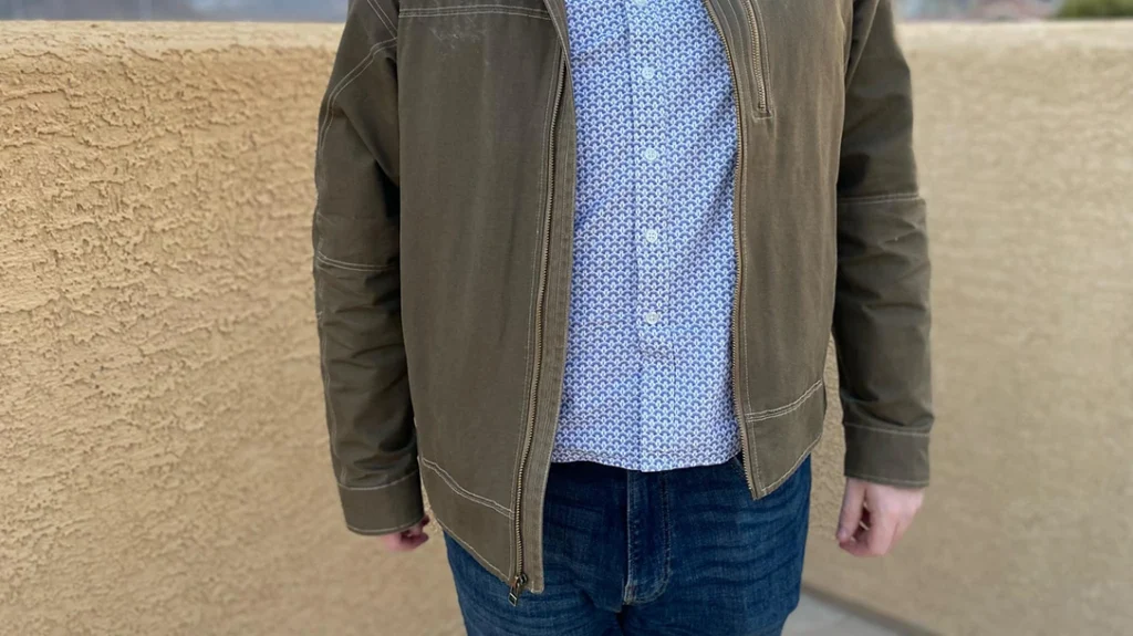 Concealed Carry Methods: With the pistol in the coat pocket, it can cause unbalanced wear, so putting items in the other pocket will balance this out.