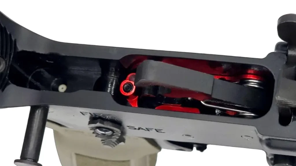 It includes and Elftman Tactical Trigger.