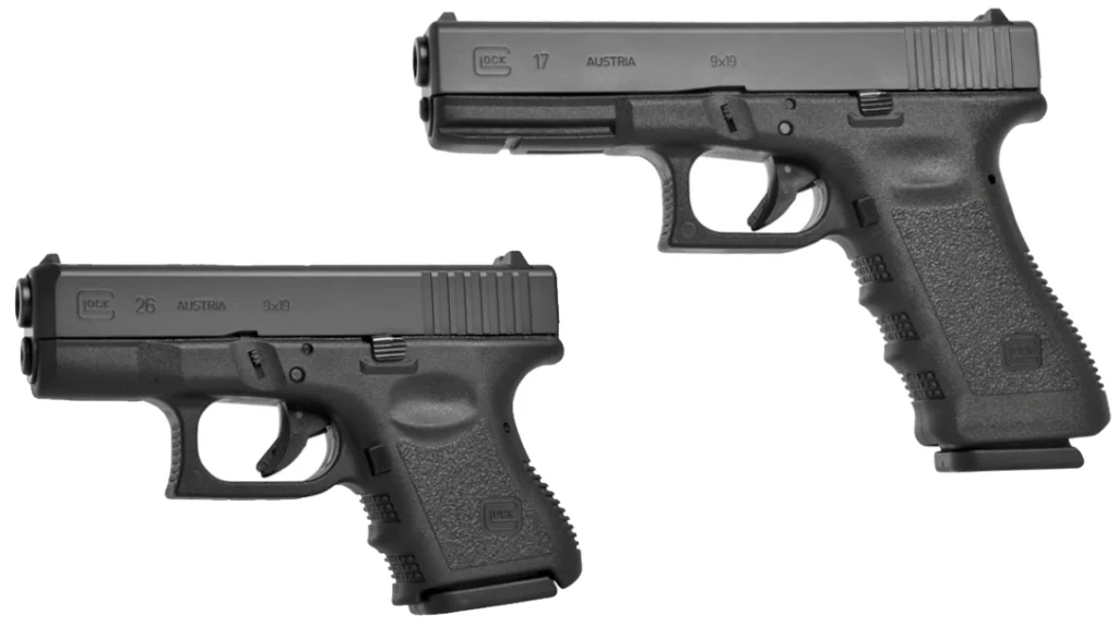 Glock Accessories: Backup pistols.