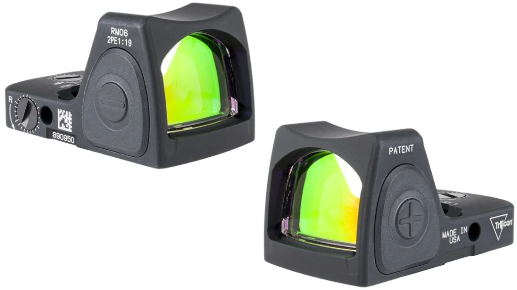 Glock Compatible Optics: Trijicon RMR.
