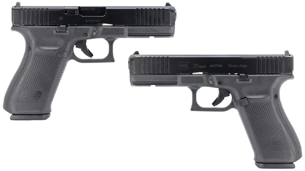 The Glock G20 Gen 5.