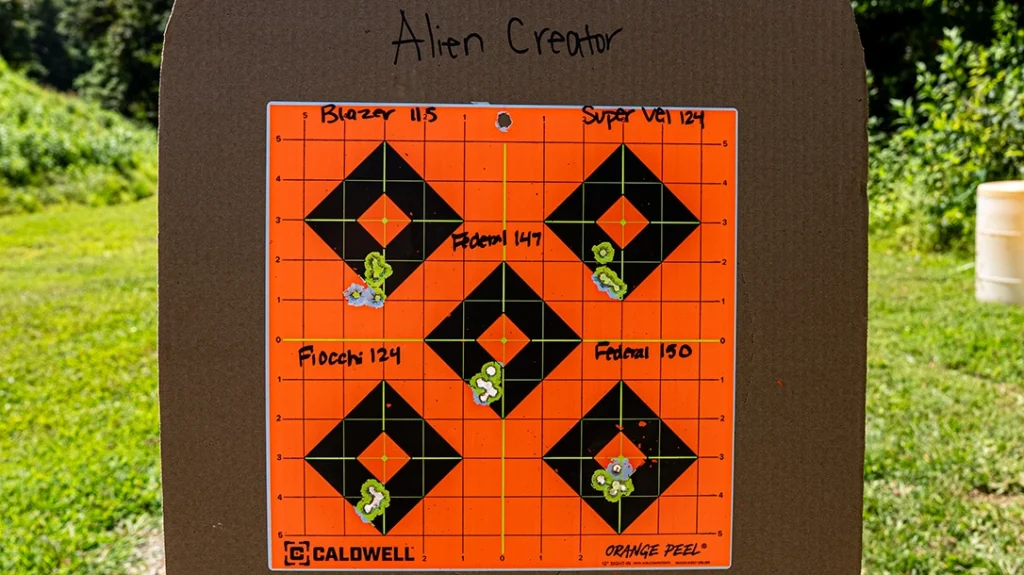 Performance of the Laugo Arms Alien Creator Evolution.