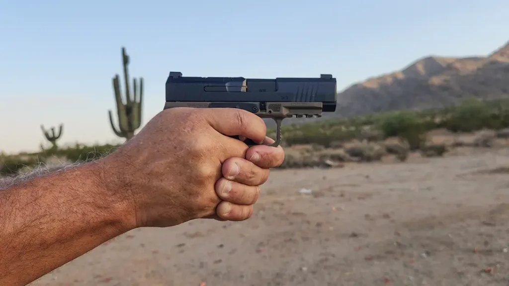 The pistol performs well.