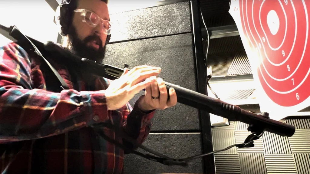 A critical aspect of using a shotgun for close-quarters defense is reloading efficiently.