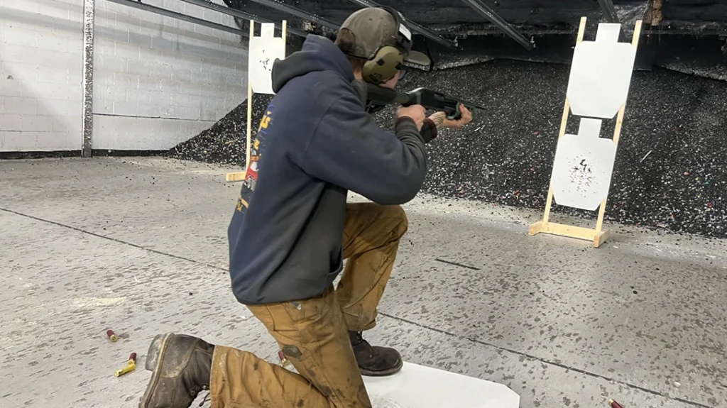Practicing with your shotgun for close-quarters home defense is crucial for success.