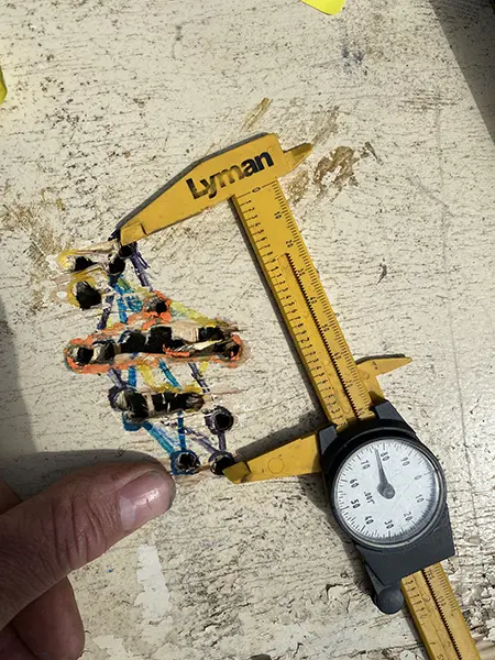 Group sizes in .32-20 from the Model P. 