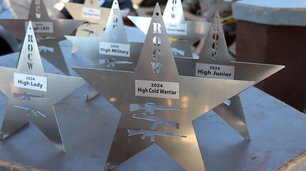 Prizes at the Red Oktober Cold War match. 