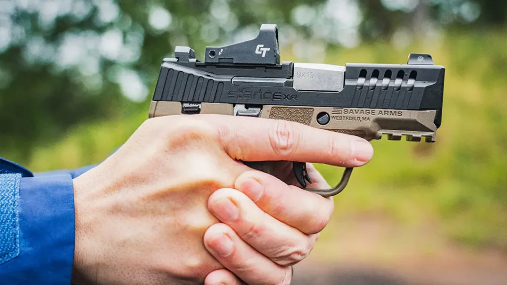 Shooting the Stance XR Micro in 9mm. 