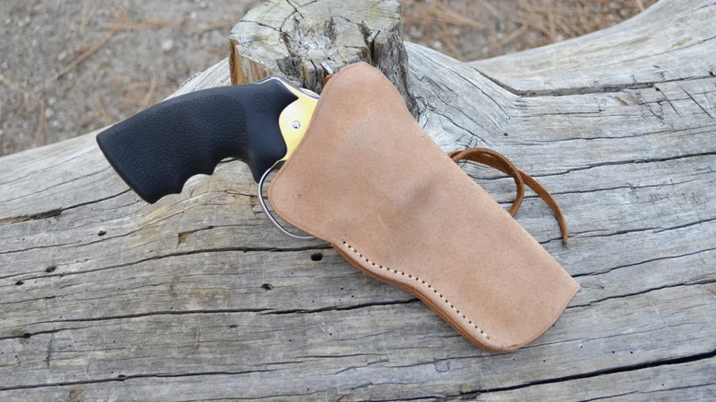Cold Weather Carry: Barranti Leather Outfitter Holster.
