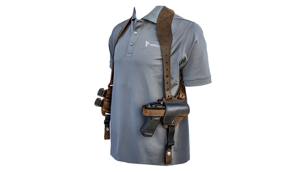 Concealed Carry Holster Types: Shoulder holsters.