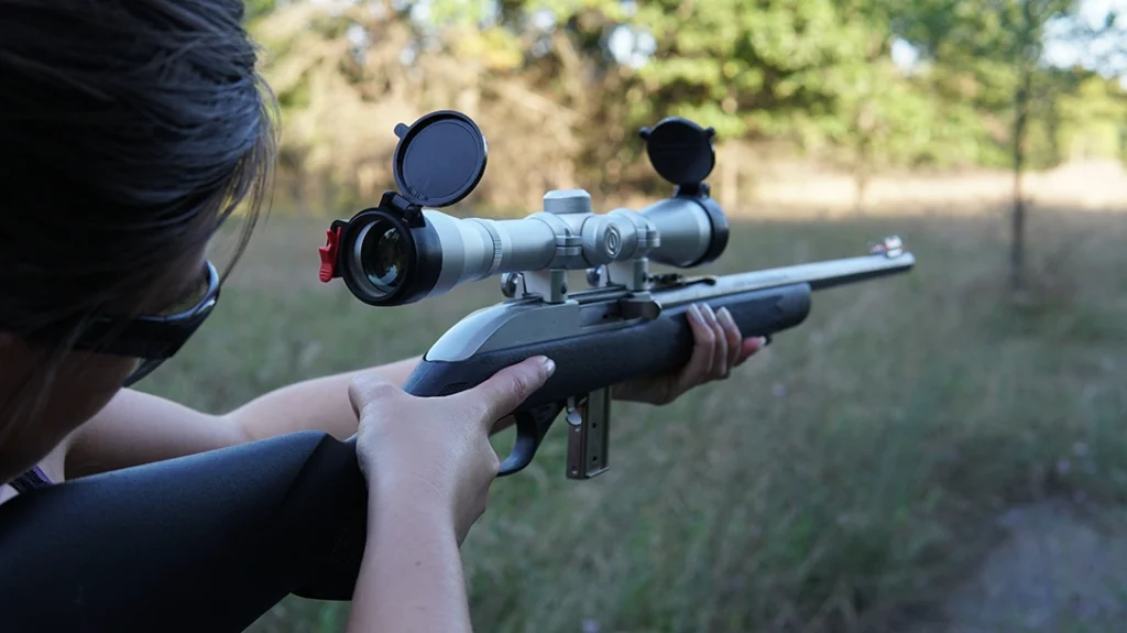 The gun felt unnatural in my hands. It wasn’t heavy, but it made me aware of everything I was doing.