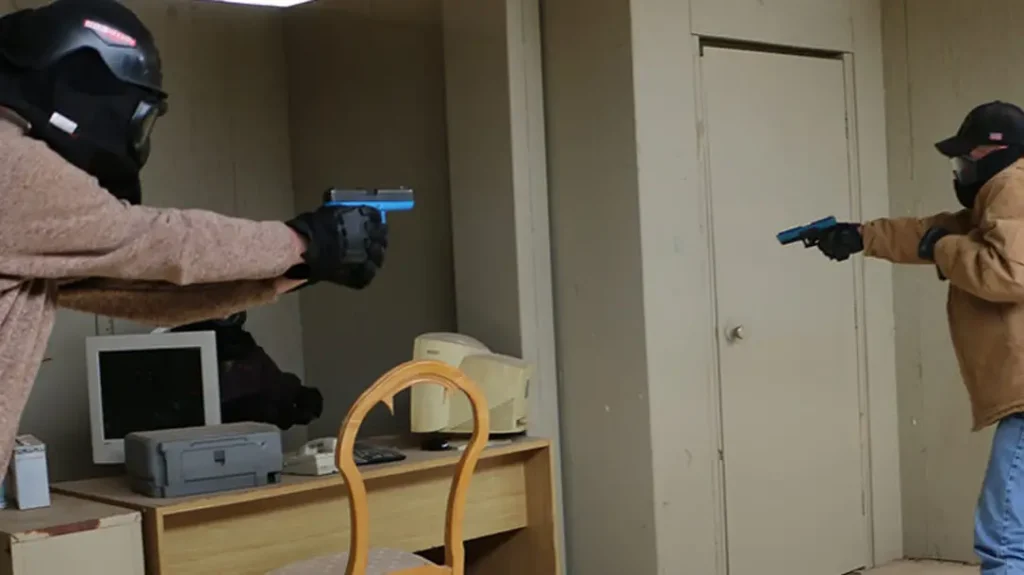 Force on Force Training is stressful but very beneficial.