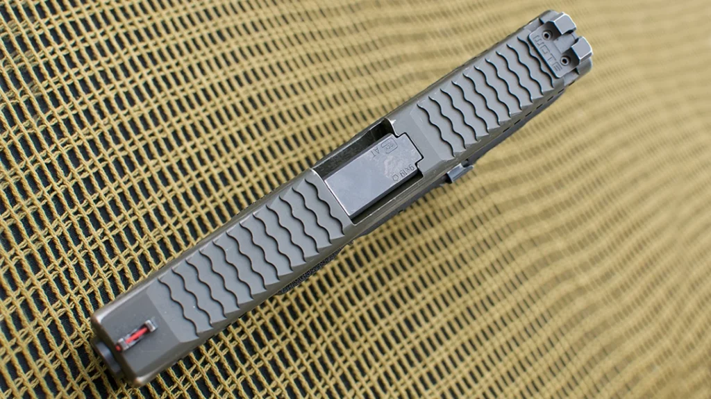 The best sights I've ever used for handguns are the Proctor Y Notch sights.