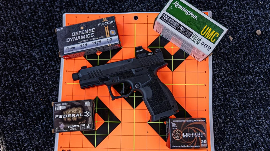 I tested specific ammunition designed for carry to see if the Kimber R7 MAKO CFc would shoot different grain-weight bullets and bullet profiles.