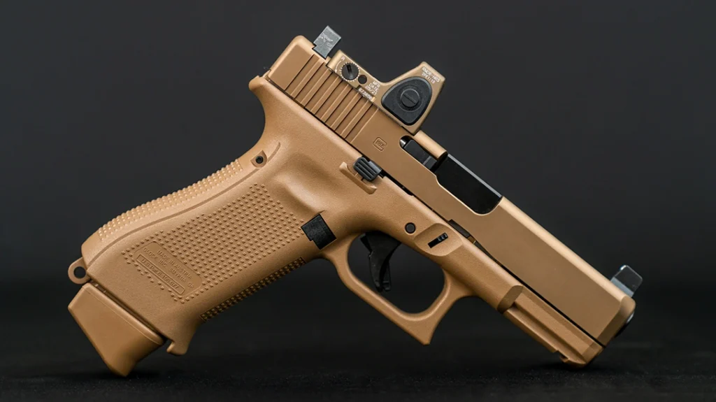 Trijicon RMRs even come in anodized colors to match their host weapons. This is not vanity; it is due to military contract requirements.