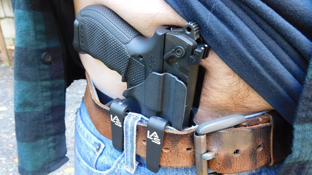 The company told the author the gun is intended for newer concealed carriers, so ease of operation was a primary focus.