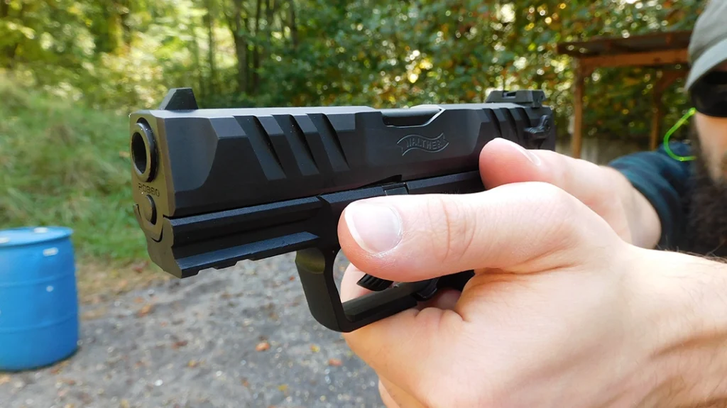 The Walther PD380 is a pleasure to shoot in single-action mode.