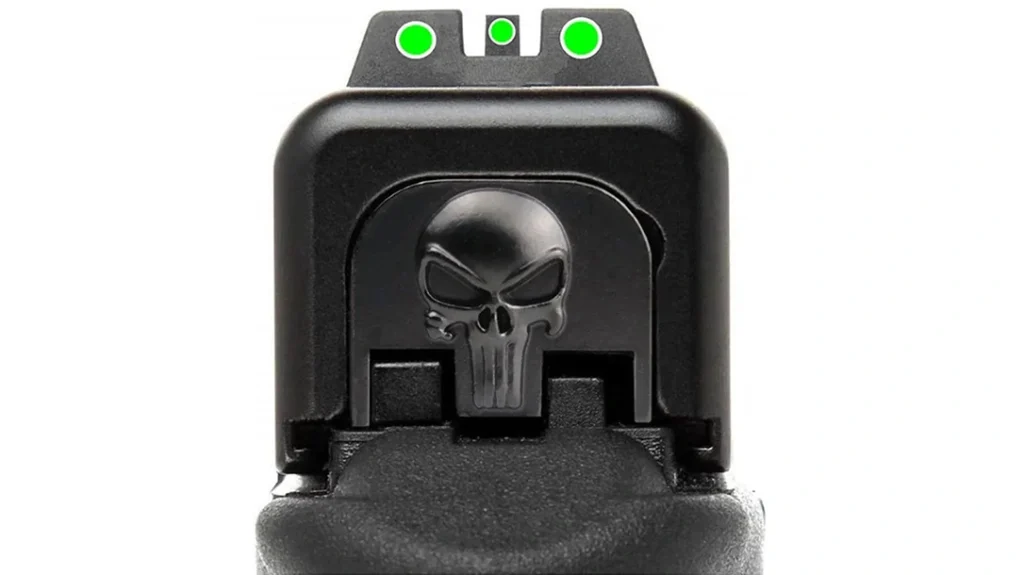 While stickers, colorful accessories, or “Punisher skull” plates may seem fun, they could be used against you.