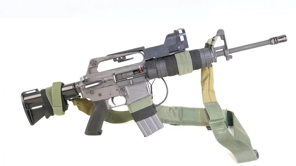 M22 mounted on a classic AR. 