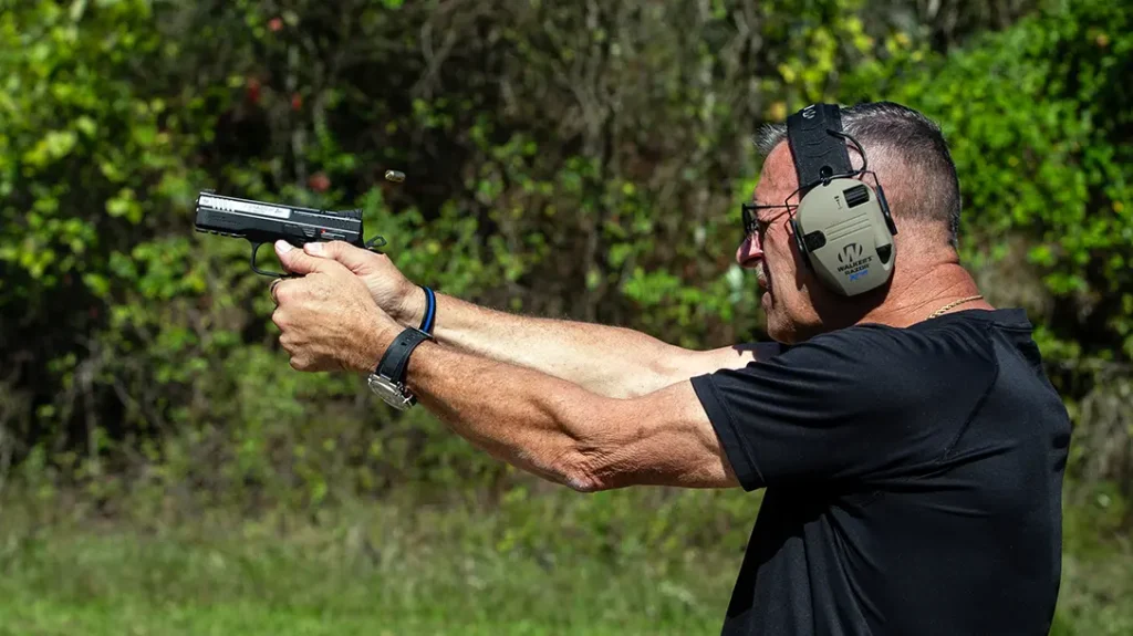 Ballistic's Best Compact Handgun winner, CZ Shadow 2 Compact. 